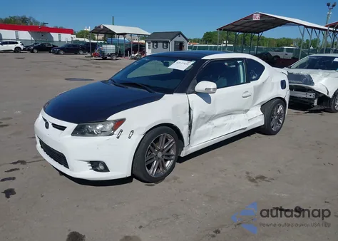 2011 Scion Tc из США, поврежденный, VIN JTKJF5C73B3013201